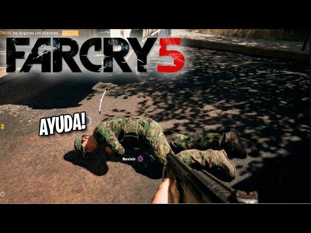 FAR CRY 5 | CÓMO NO DEFENDER A TUS ALIADOS!!