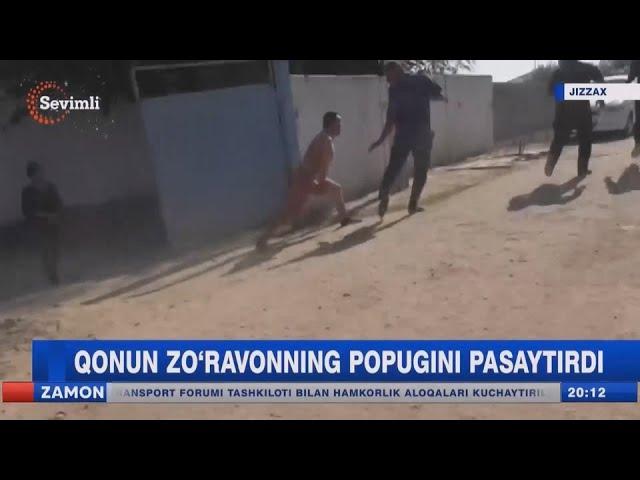 Qonun zoʻravonning popugini pasaytirdi