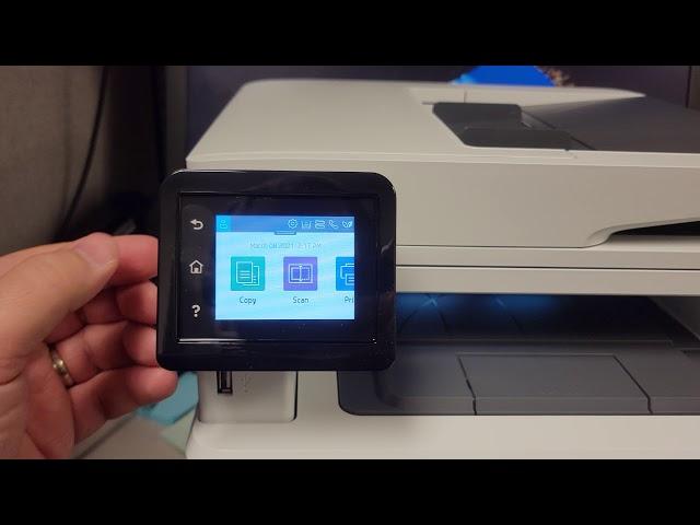 LaserJet Pro MFP M428fdn Enable scanning