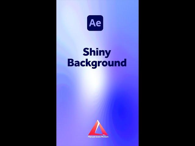 Shiny Animated Background | After Effects Tutorial