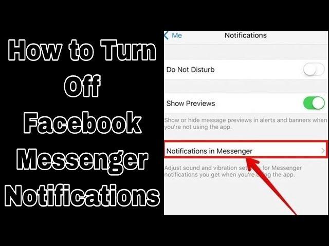 How to Turn Off Facebook Messenger Notifications | How to Turn Off Facebook Messenger Notifications