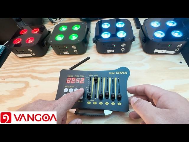 Go Wireless with This Battery-Operated Mini DMX Controller!