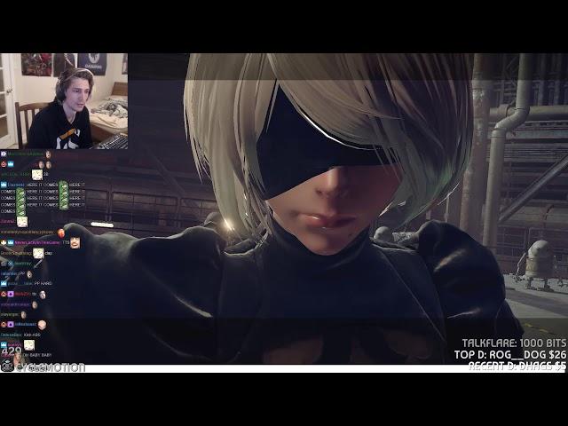 xQc Plays Nier: Automata | Full Playthrough with Chat