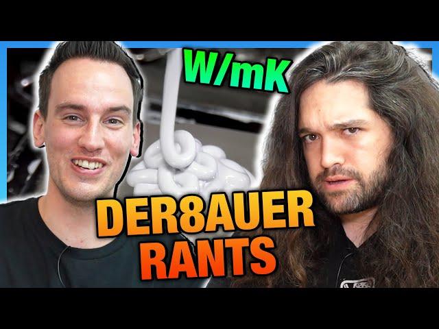 Der8auer Rants About Misleading W/mK Marketing (Thermal Conductivity)