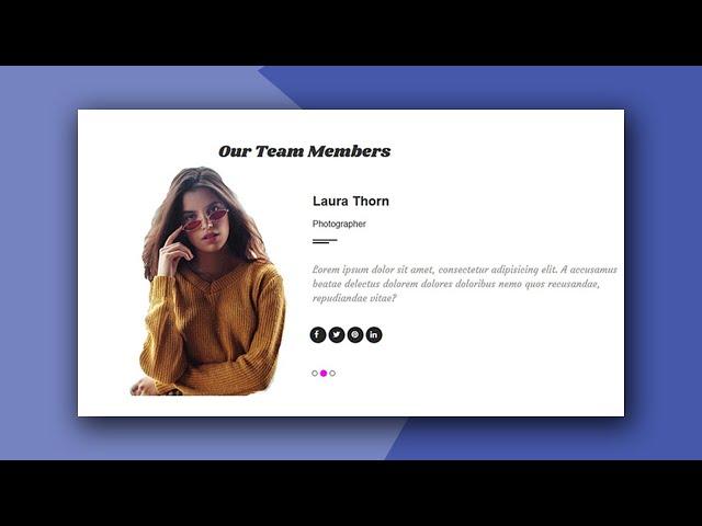 Bootstrap Testimonial Carousel Example | Bootstrap testimonial Slider