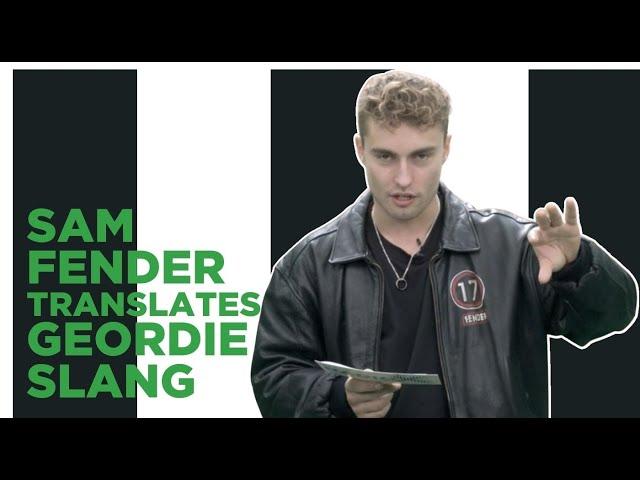 Sam Fender teaches us Geordie slang | Radio X