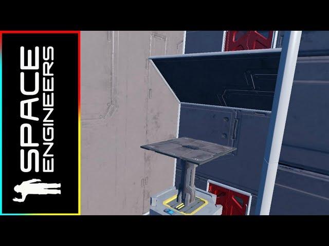Building A Vanilla Elevator & Lift - Space Engineers