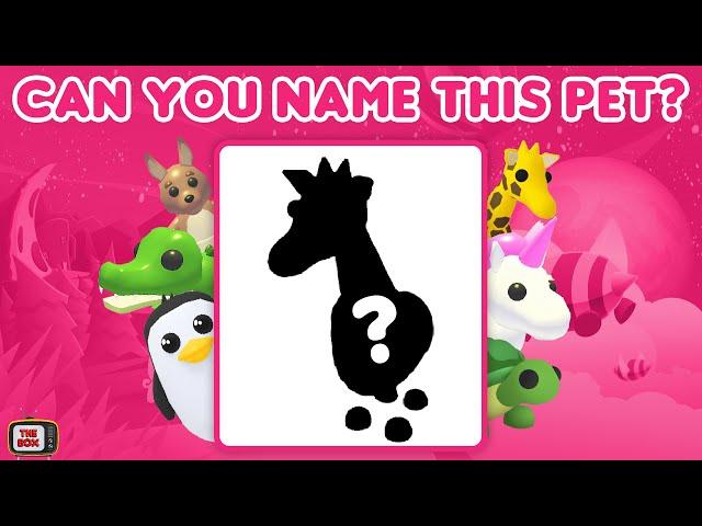 Name that Adopt Me Pet | 20 pets to identify in this challenge