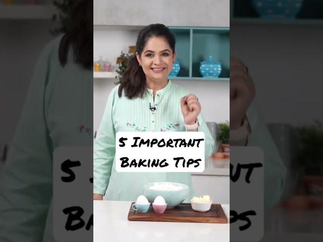 5 Important Baking Tips | #Shorts