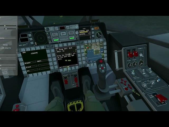 VTOL VR [Flatscreen Mod Gameplay] - AV-42C Preparations