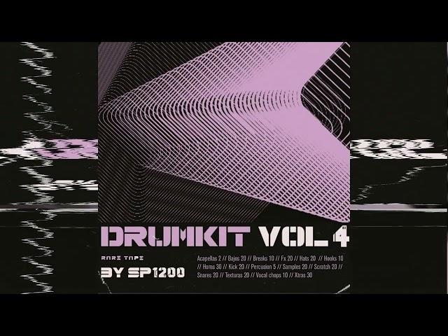 DRUMKIT VOL4 SP1200 (RARE BEAT TAPE)