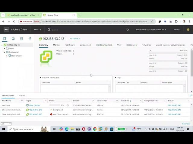 adding vsphere host 6 5 to vcsa 6 5