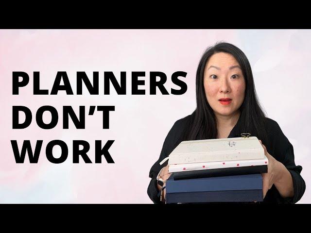 3 Reasons Planners Don't Work and My Current Planner System (that works for me)