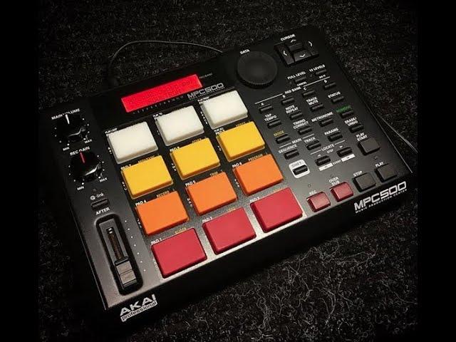 Akai MPC 500 Unboxing and Upgrade Video