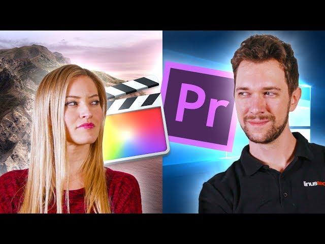 Mac vs PC Video Editing Showdown ft. iJustine!!