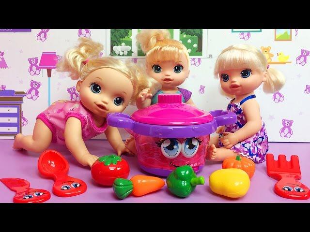 Baby Alive ile Oyuncak Bebek ve Konuşan Oyuncak Tencere | EvcilikTV