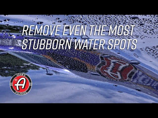 How to Remove Water Spots of Any Age From Your Finish