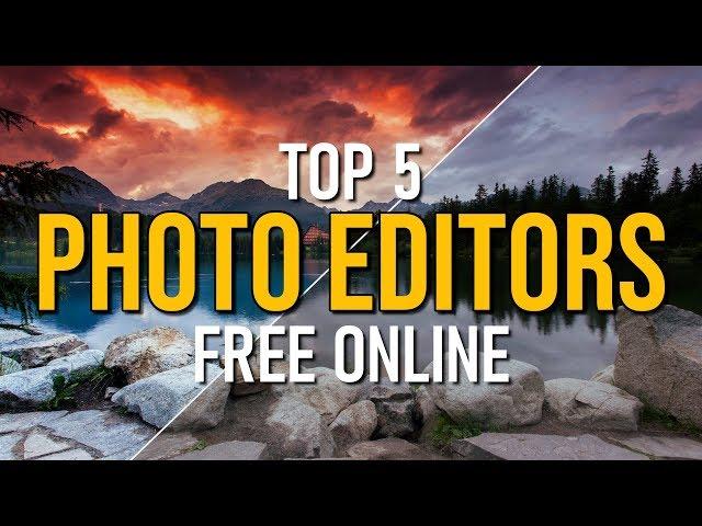 Top 5 Best FREE PHOTO EDITORS Online