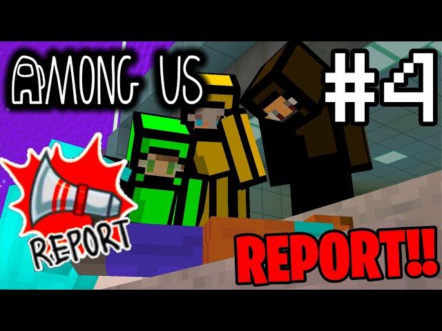 IMPOSTOR MAU FITNAH GUA,YANG PRO CREWMATE? - Minecraft Amoung Us #4