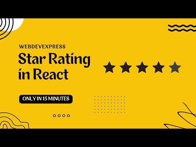 Star Rating in react | Frontend Interview Question | MakeMyTrip