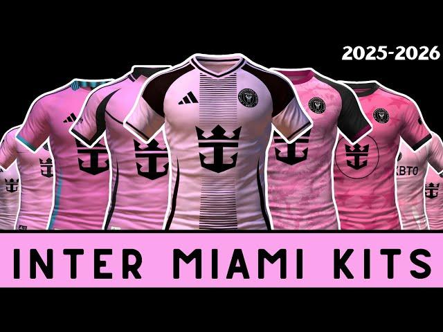 Inter Miami Home Kit Concepts For Next Season 2025....