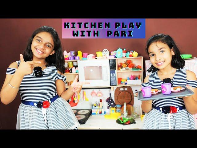 Kitchen play with Pari | Part -10 #learnwithpriyanshi #learnwithpari