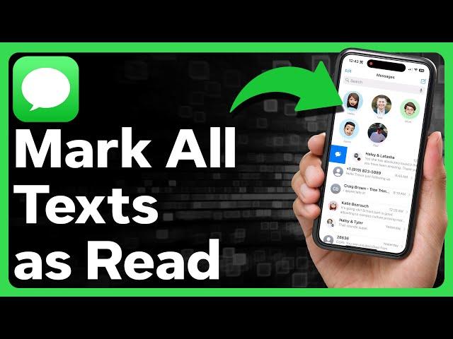 How To Mark All Text Messages As Read On iPhone