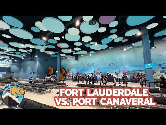 Sailing Disney Cruise Line Out Of Port Canaveral or Fort Lauderdale?