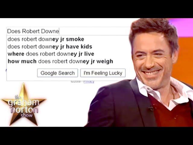 Robert Downey, Jr. Finds Out What Happens When You Google Him | The Graham Norton Show