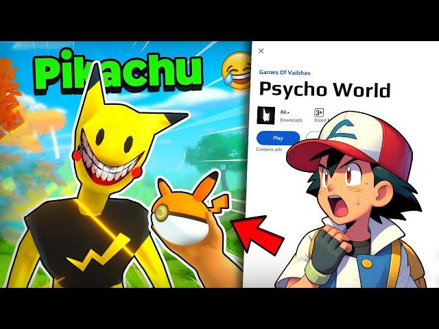 This NEW PALWORLD Mobile Game is CRAZY  (Hindi) | Psycho World