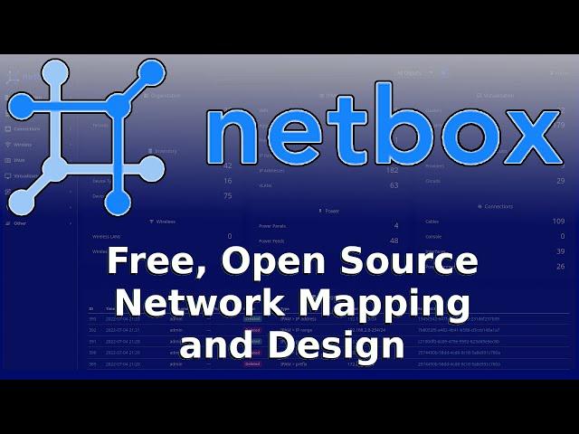 NetBox - Open Source Network Design and Mapping Software from homelab to network engineers.