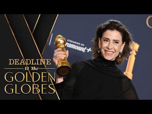 Golden Globe Winner Fernanda Torres and Director Walter Salles On The Red Carpet