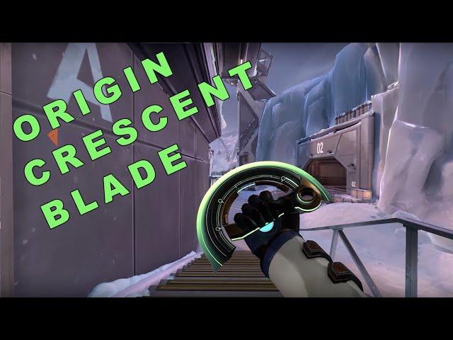 ORIGIN CRESCENT BLADE || Valorant Knife