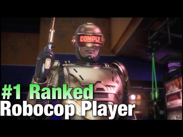 BECOMING THE NUMBER #1 Ranked ROBOCOP PLAYER IN MORTAL KOMBAT 11 - MK11 Robocop Ranked Matches