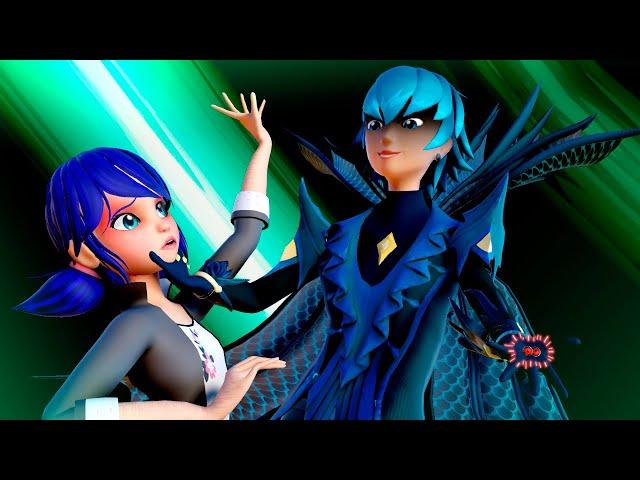 [Miraculous Ladybug] Luka is the villain & betrays Marinette (+ King Kobra transformation)