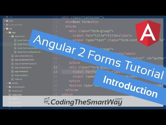 Angular 2 Forms Tutorial - Introduction