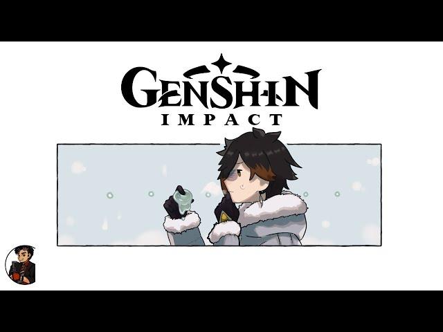 Snowy Weather and Baby names (Genshin Impact Comic Dub)