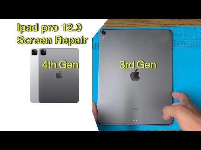 iPad Pro 12.9 inch   3rd /4th Gen - Touch Repair - How To Replace Screen Glass