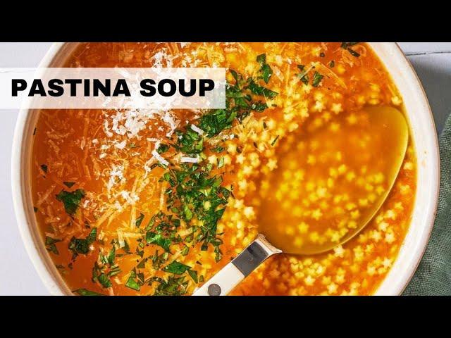 Pastina Soup Recipe | Italian Pastina Soup in 30 Minutes or Less!