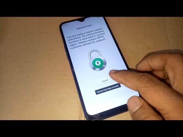 OPPO A5S CPH1909 NETWORK LOCK UNLOCK SOLUTION SELL