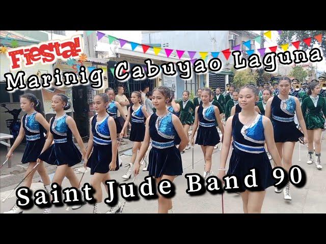 SAINT JUDE BAND 90 I Marinig Cabuyao Laguna Fiesta 2024 I Euanne Hyuna