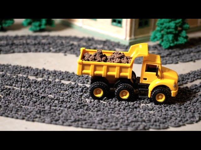 덤프트럭, 흙을 운송해요 덤프트럭, 흙을 운송해요 Dump truck, transporting dirt Dump truck, transporting dirt