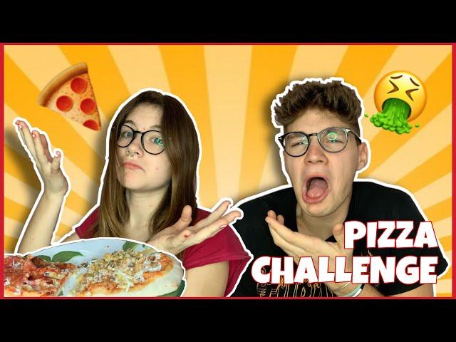 PIZZA CHALLENGE DISGUSTOSA CON LA MIA RAGAZZA!!