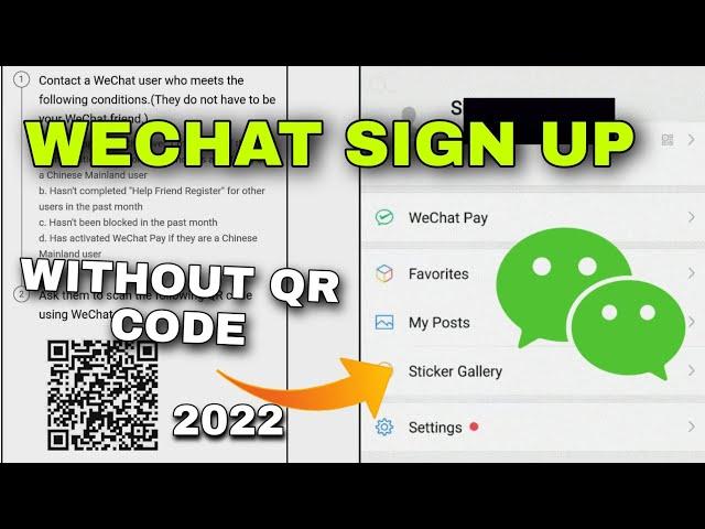 HOW TO SIGN UP IN WECHAT WITHOUT QR CODE 2022 | "SUSPICIOUS REGISTRATION" ERROR FIXED