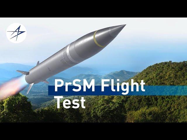 PrsM Completes Short-Range Flight Test with the US Army