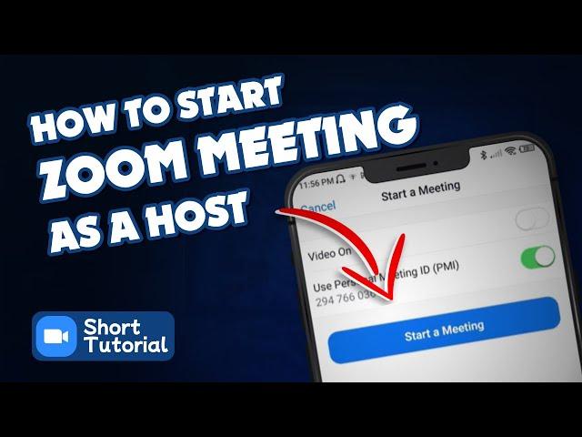 How to start zoom meeting as host 2024 | Initial Solution