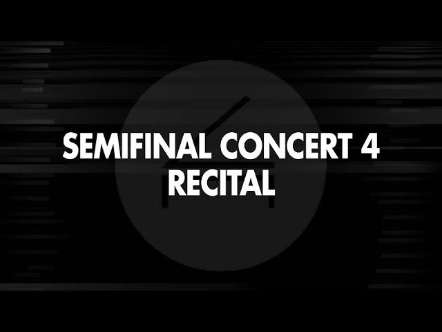 Semifinal Round Concert 4 – 2022 Cliburn Competition