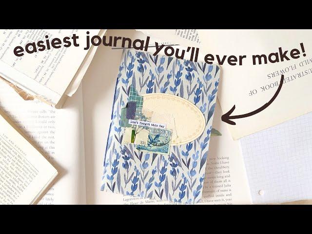 How to make a junk journal for beginners  (Quick DIY gift idea!)