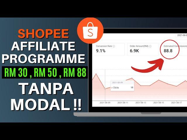 TERKINI! CARA BUAT RM100 BARU SHOPEE AFFILIATE MARKETING 2021 TANPA MODAL DENGAN SHOPEE l WENG HONN