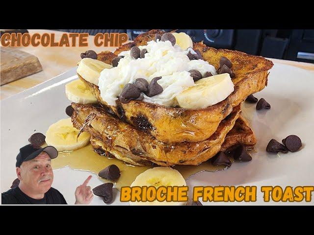 Chocolate Chip French Toast on the Blackstone Griddle | Breakfast on the Blackstone Griddle